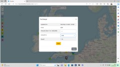 Gazetteer with Exchange Information Modal